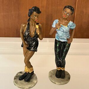 African-American‎ Figurines (Music Themed - Lot of 2) (Many variations listed!)